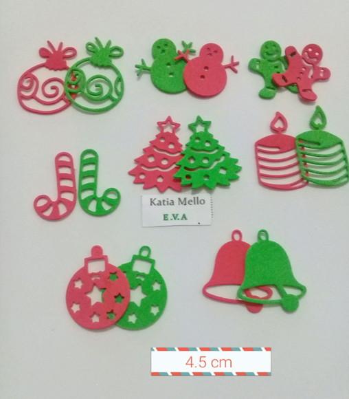 Kit natal em Eva 4 cm