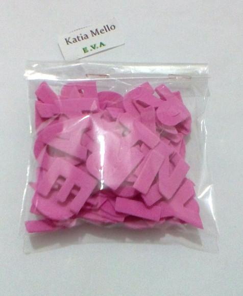 Letras em Eva 2,5 cm