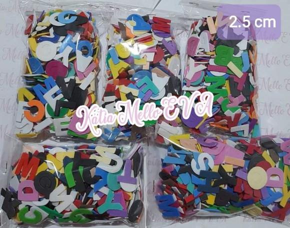 Letras em Eva 2.5 cm