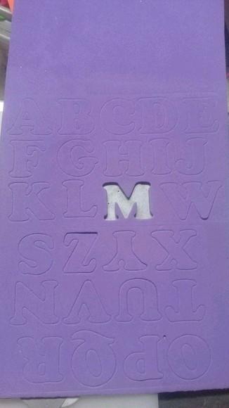 letras em eva 3 cm