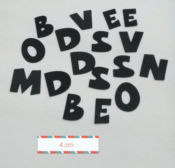 letras em eva 4 cm