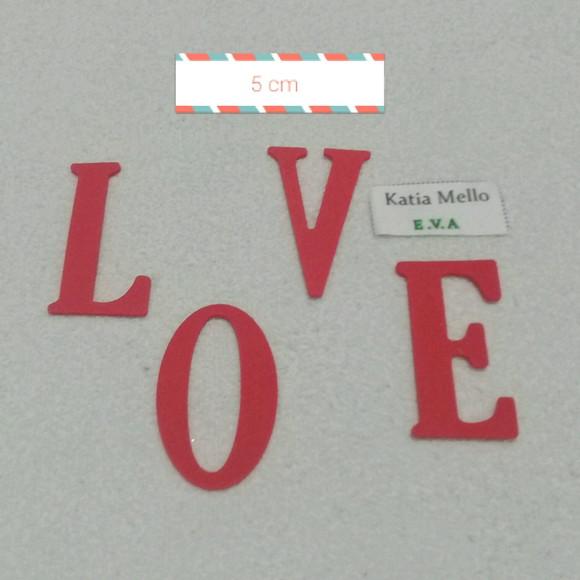letras em eva 5 cm