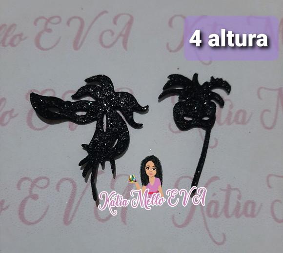 Mascara de Carnaval 4 cm Pet
