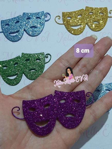 Mascara de Carnaval 8cm