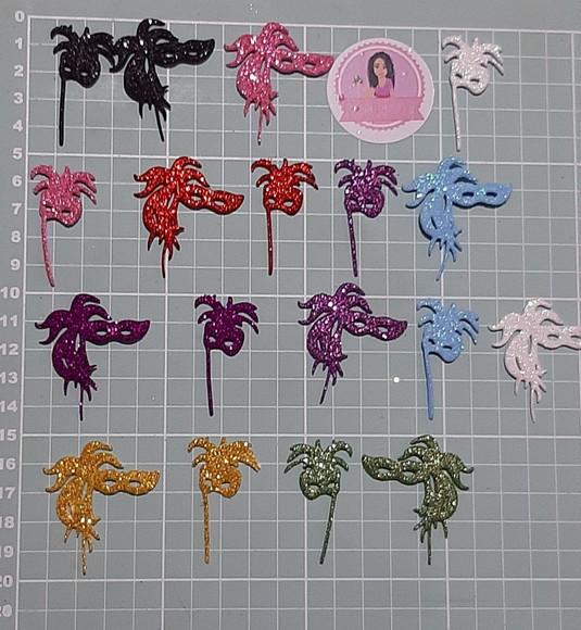 Mascara de Carnaval 4 cm Pet