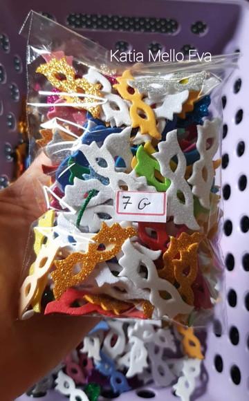 Máscara de Carnaval em Eva