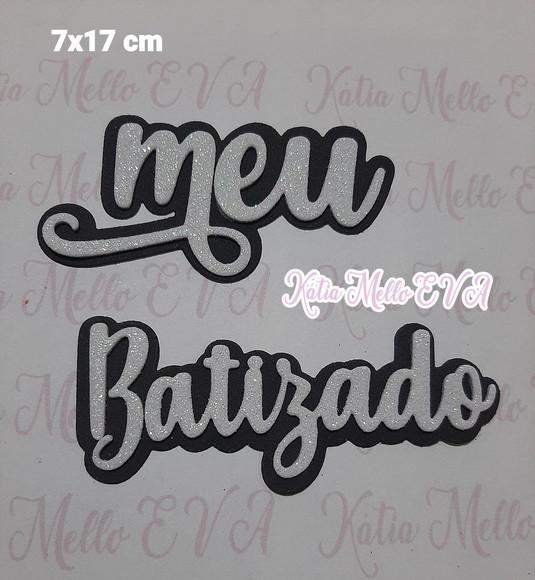 Meu Batizado em Eva 7cm