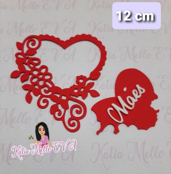 molduras em eva 12 cm mãe