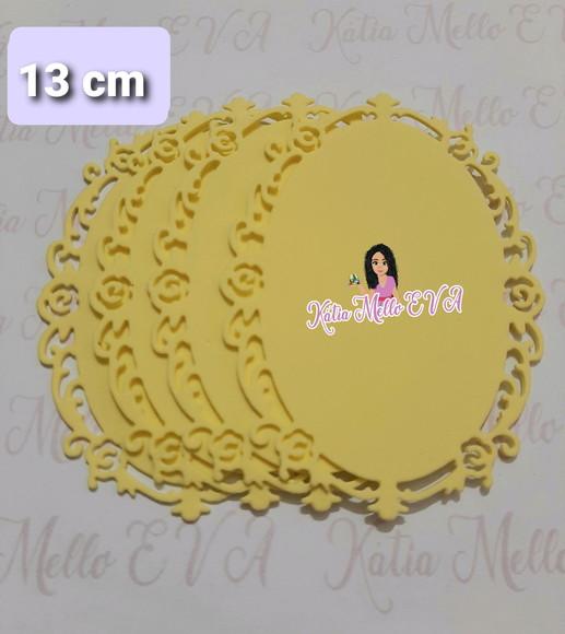 molduras oval em eva 13 cm