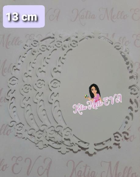 molduras oval em eva 13 cm
