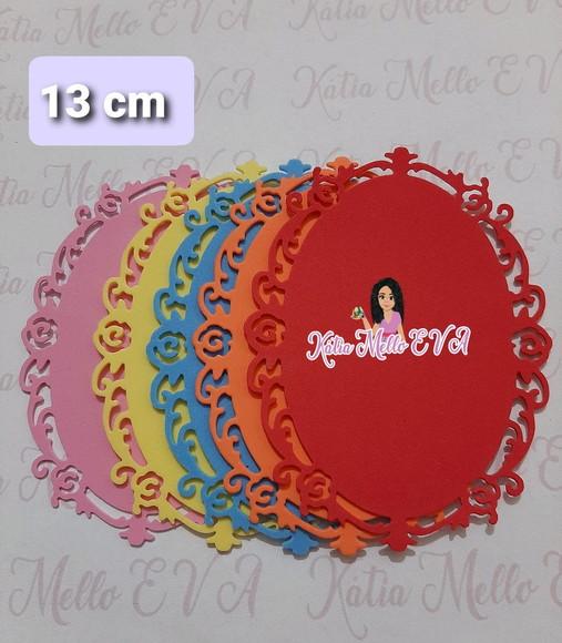 molduras oval em eva 13 cm
