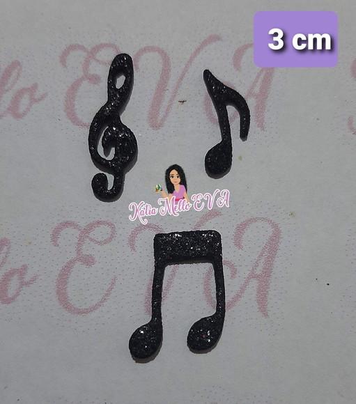 Notas Musicais 2 cm