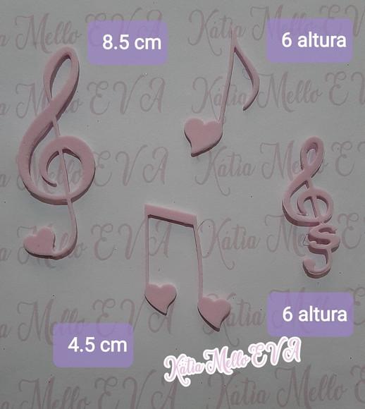 Notas Musicais em Eva Kit