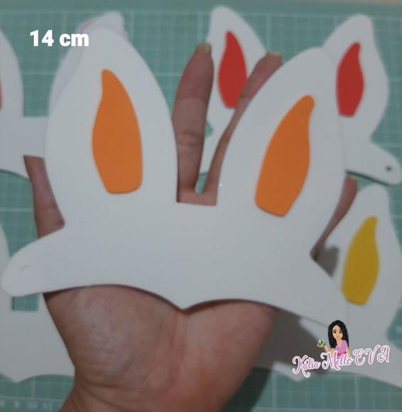 Orelha de Coelho (infantil) Cores Sortidas 14 cm
