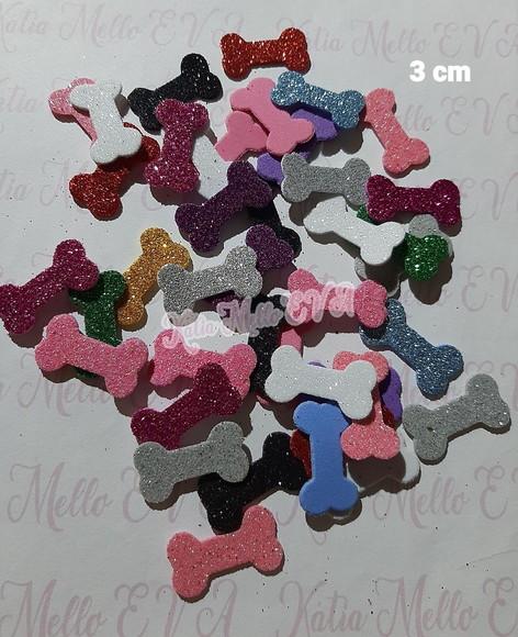Ossinhos Pet 3 cm em Eva