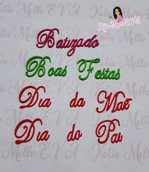 Pai , mãe, batizado, boas festasem eva ki