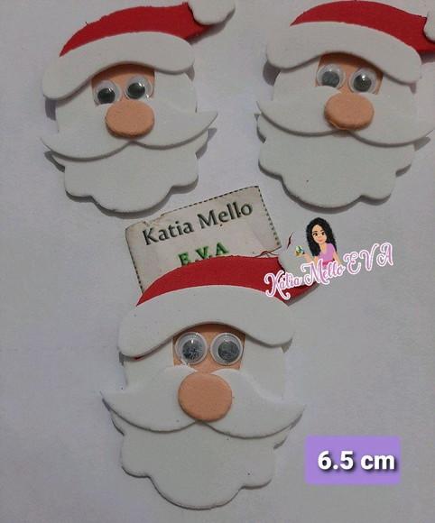 Papai Noel em Eva 6..5 cm