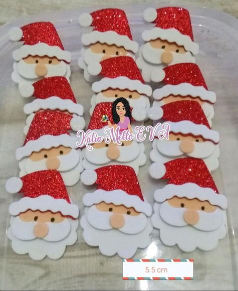 Papai Noel em Eva 5.5 cm
