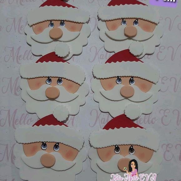 Papai Noel em Eva 7 cm