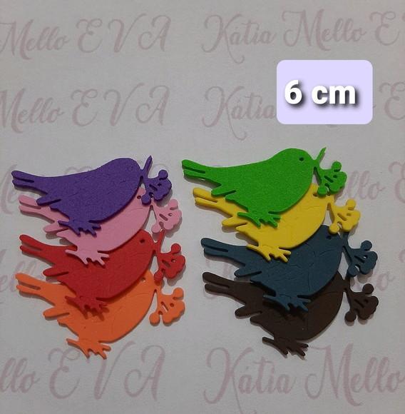 passarinho eva 6 cm