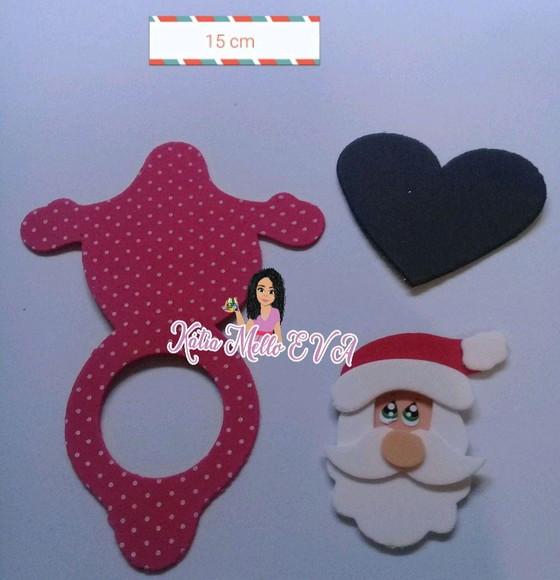 Porta Bombom em Eva Papai Noel Pegue e Monte