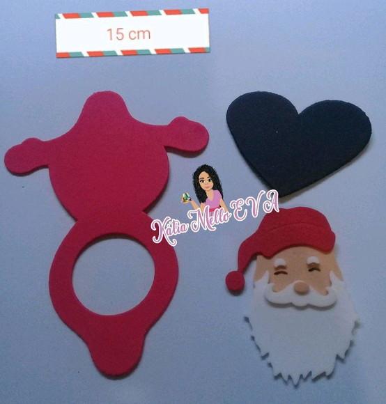 Porta Bombom em Eva Papai Noel Pegue Emonte