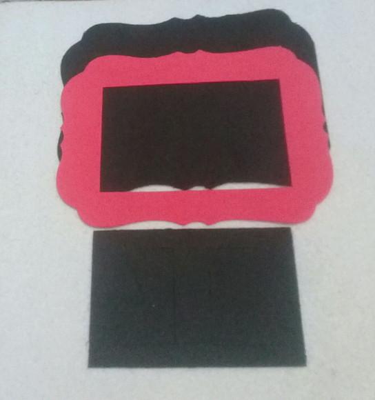 Porta retrato em eva