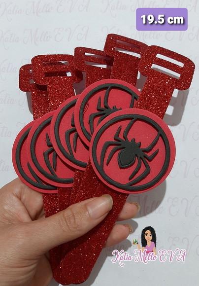 Pulseira 19.5 cm em Eva Homem Aranha