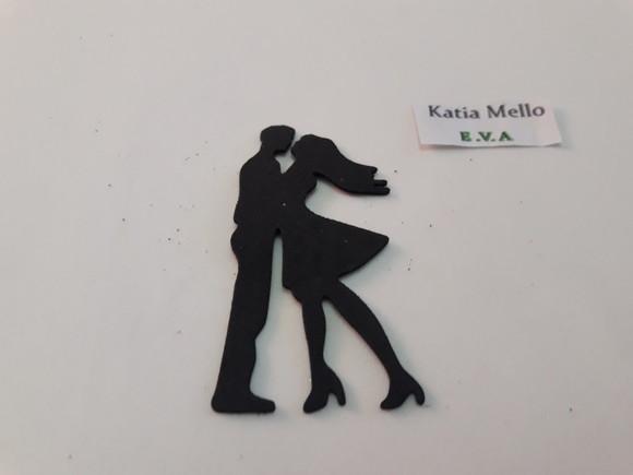 silhueta casal 7 cm