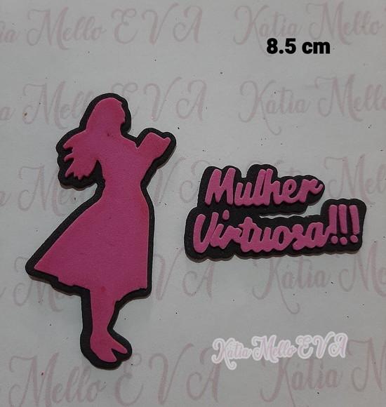 Silhueta em Eva 8.5 cm Oração