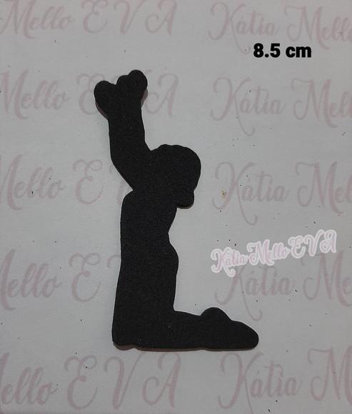 Silhueta em Eva 8.5 cm Oração