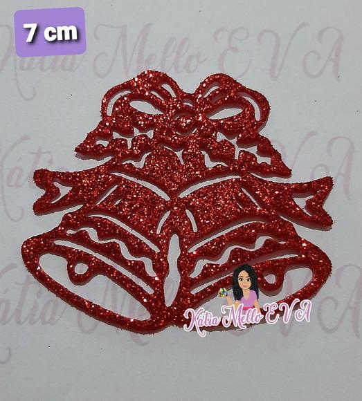 Sino de Natal em Eva 7 cm