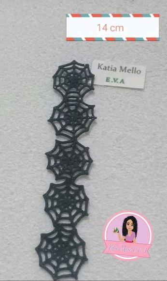 Teia de Aranha em eva 14 cm