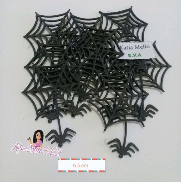 Teia de Aranha em eva 6,5 cm