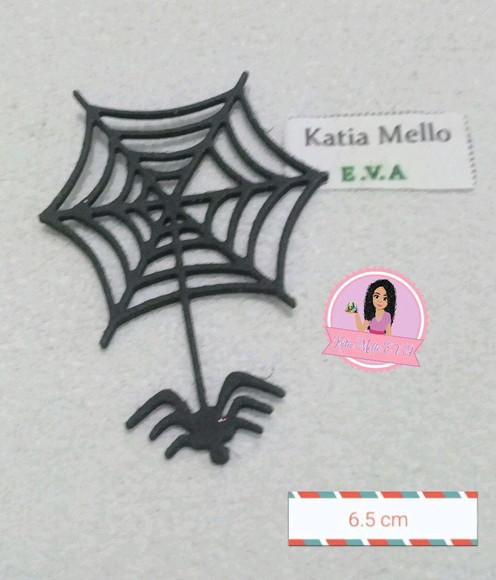 Teia de Aranha em eva 6,5 cm