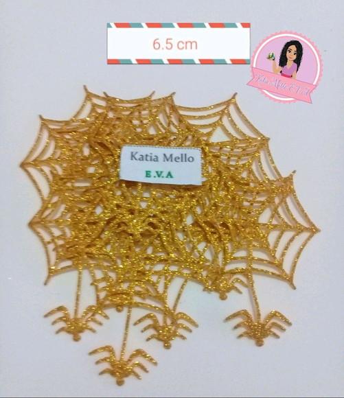 Teia de Aranha em eva 6,5 cm