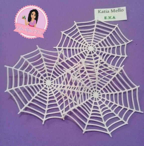 Teia de Aranha em eva 9 cm