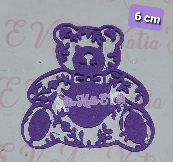 Urso em 6 cm Eva