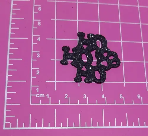 3 cm Faca Pet Hohoho