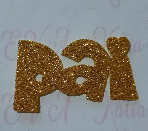 3 cm Pai em Eva