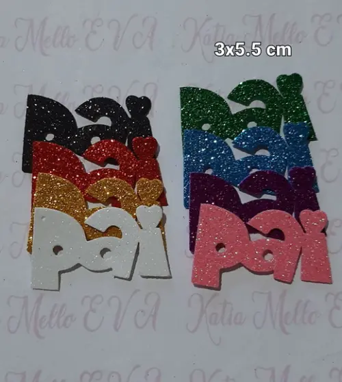 3 cm Pai em Eva