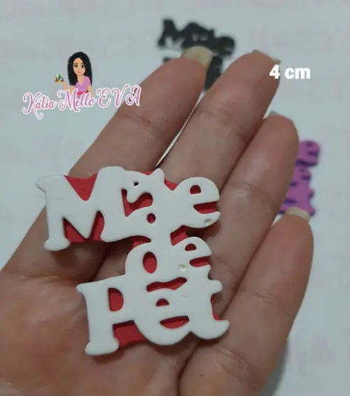 4 cm Mãe para Pet em Eva