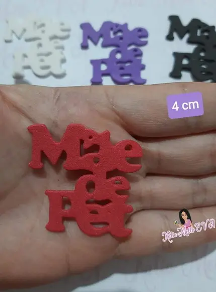 4 cm Mãe para Pet em Eva