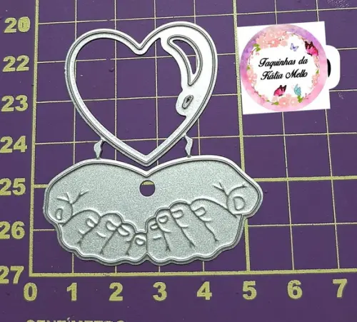 5 cm Faca Amor