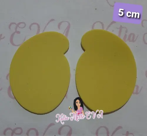 5 cm em eva mãozinhas