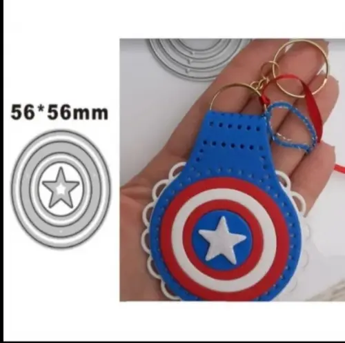 5 cm Faca Capitão América