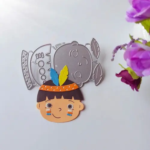 5 cm Faca Índio