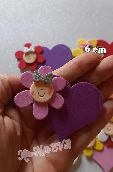 6 cm Florzinha