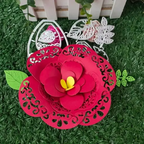 7.5 cm Faca de Corte Rosa
