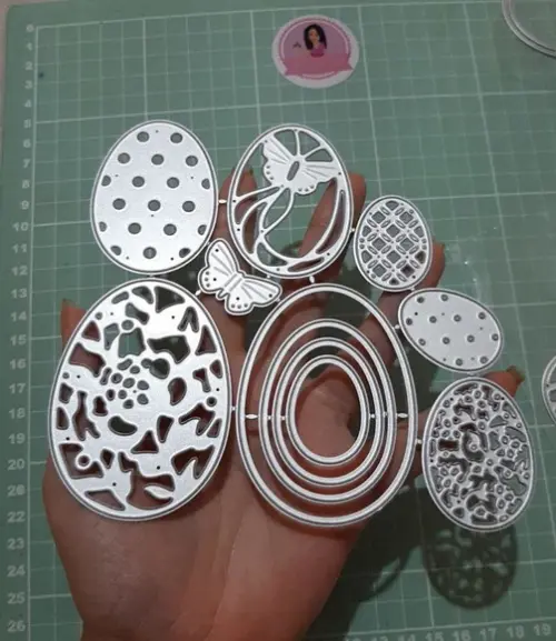 7 cm Faca de Corte Ovos de Páscoa